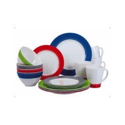 CAMP4 Set Vaisselle 16 Pièces Burano