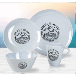 CAMP4 Set Vaisselle 16 Pièces Van Life