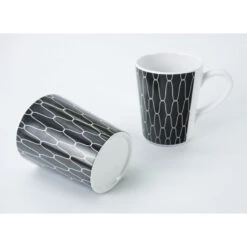 CAMP4 Set Vaisselle Black-White 16 Pièces -Camping Soldes Boutique camp4 set vaisselle black white 16 pieces 5