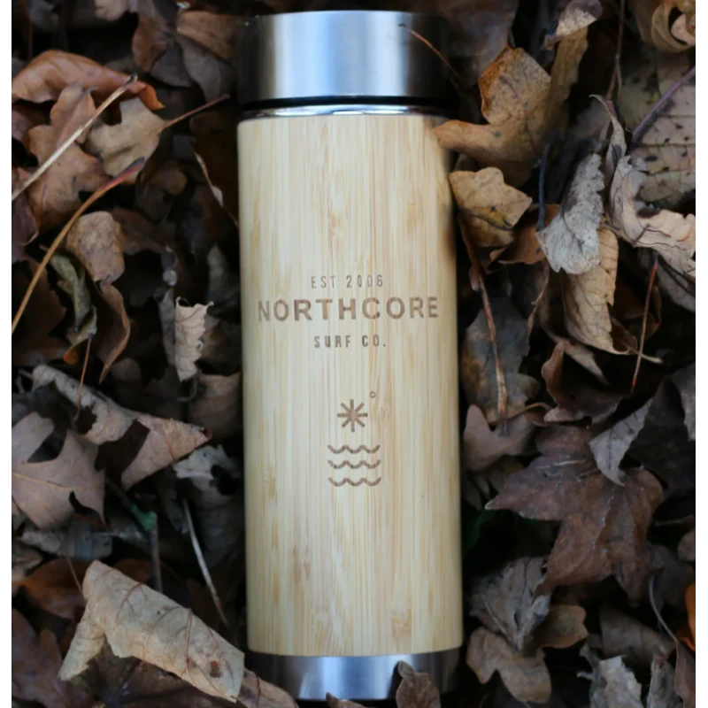 NORTHCORE Thermos® Bambou En Acier 360 Ml 2 NORTHCORE Thermos® Bambou En Acier 360 Ml – Image 2