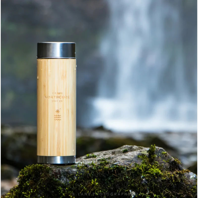 NORTHCORE Thermos® Bambou En Acier 360 Ml 3 NORTHCORE Thermos® Bambou En Acier 360 Ml – Image 3